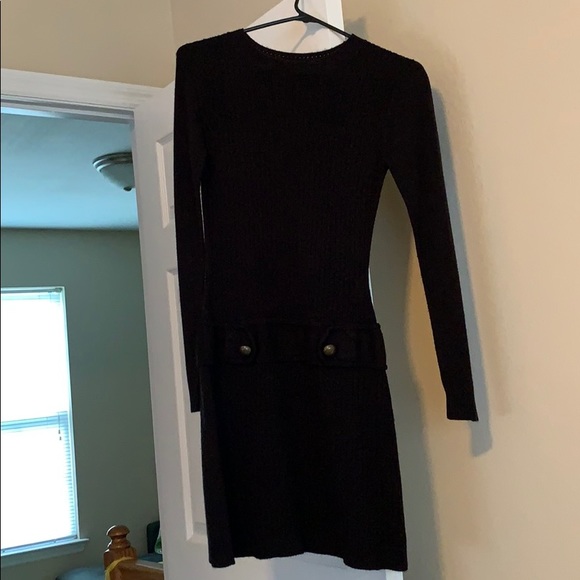Black sweater dress size small - Picture 3 of 8